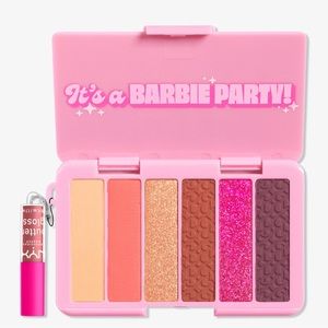 NYX Barbie limited edition “On the go shadow palette” It’s a Barbie Party